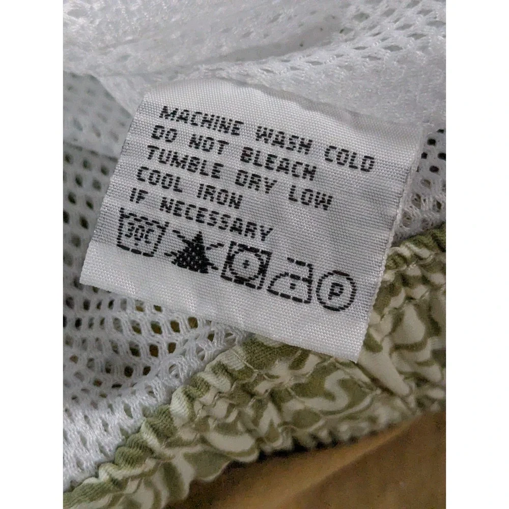 Tommy Bahama Mens Paradise Nation Tiki Swim Trunks XXL Tan Gray‎ Vintage Ombre